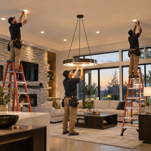 Indoor & Outdoor Lighting Installation
