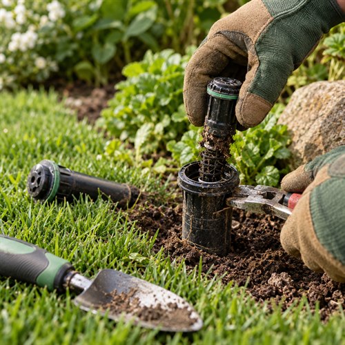 Sprinkler Head Repair or Replacement