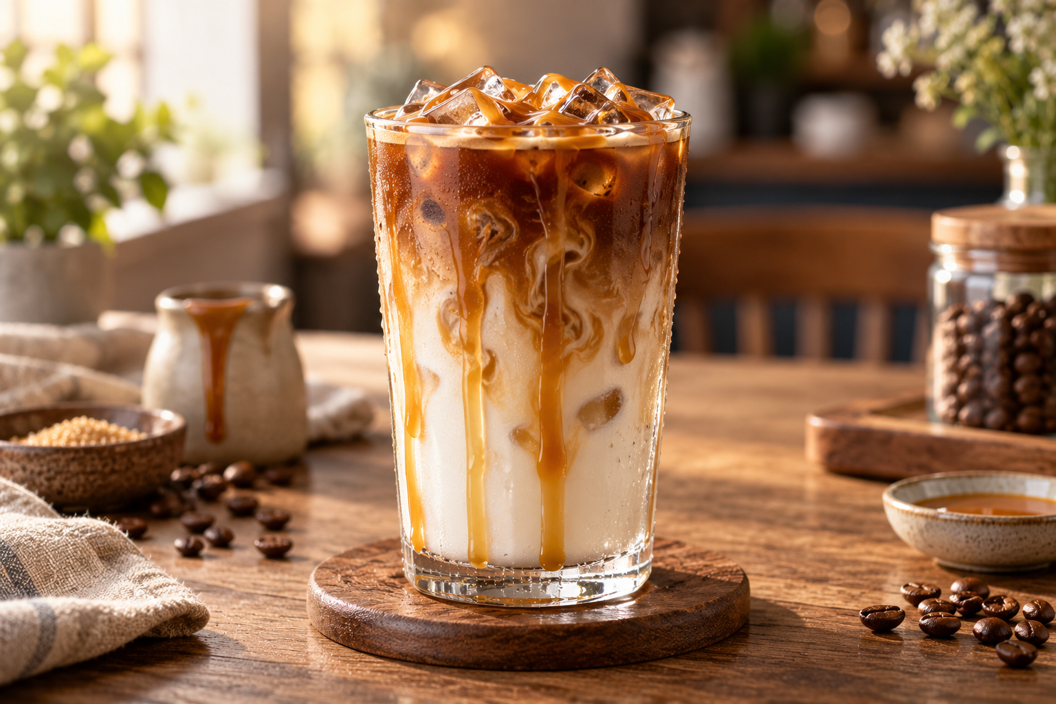 Iced Caramel Macchiato (20 oz)