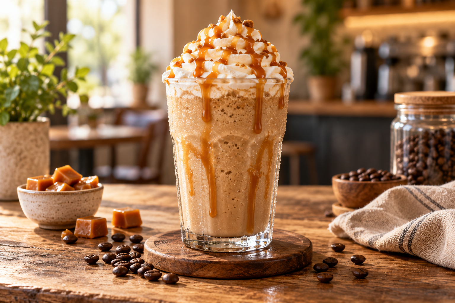 Caramel Frappe (20 oz)