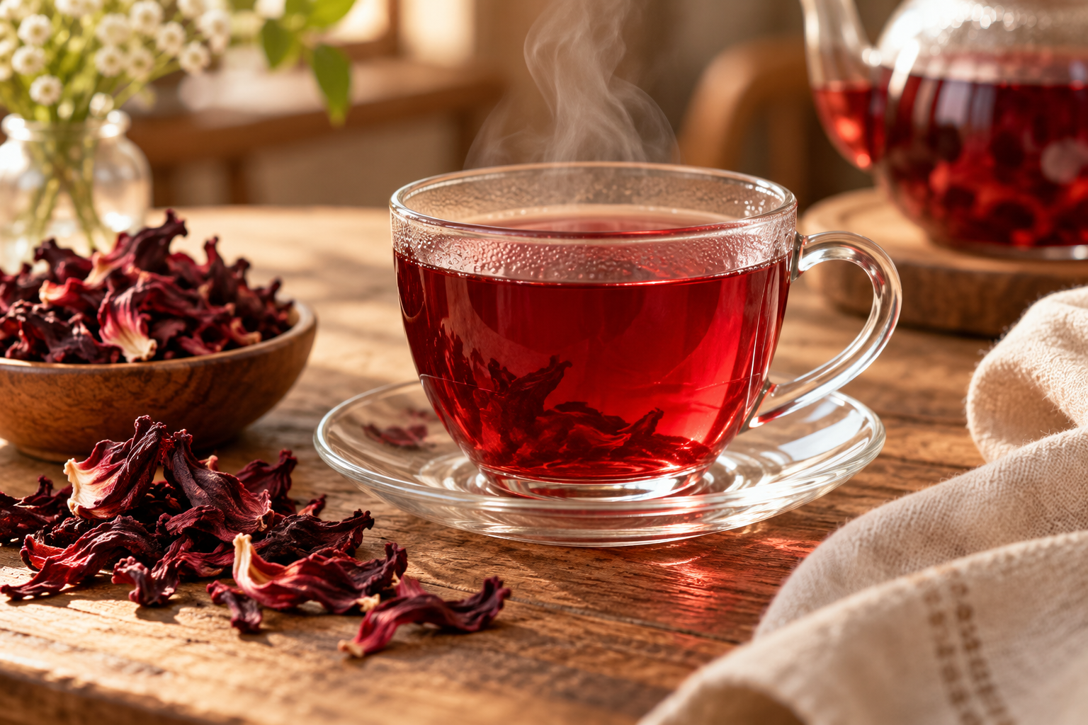 Hibiscus Tea (16 oz)