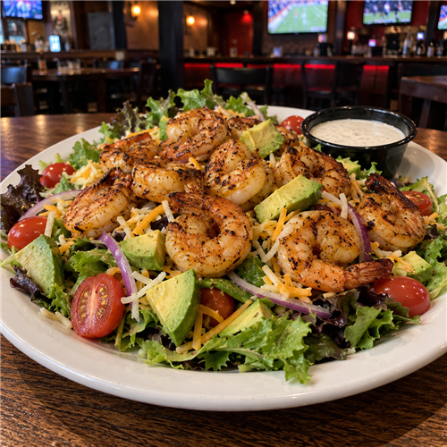 Grilled Shrimp Salad
