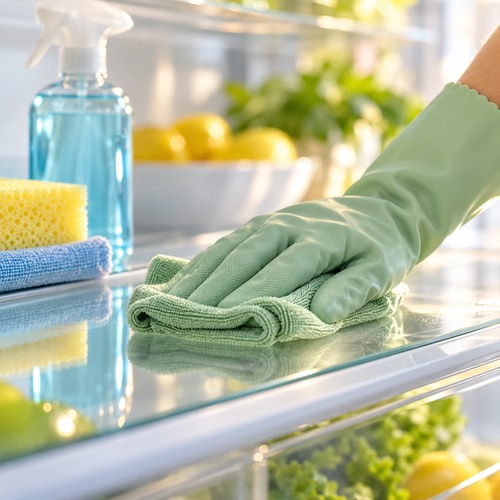 Inside Refrigerator Cleaning