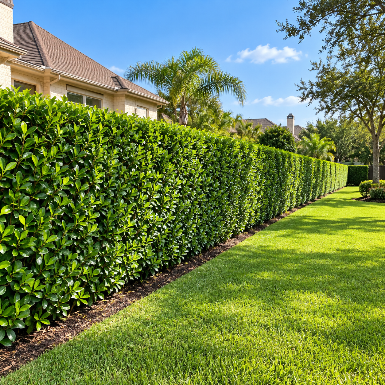 Hedge Trimming & Cleanup - Over 75 to 100 Linear Feet