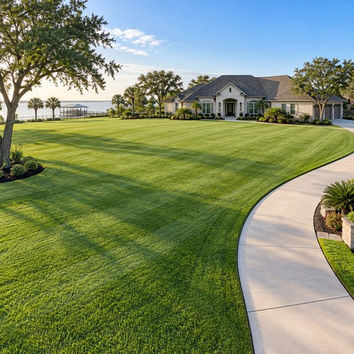 Lawn Mowing, Trimming, Edging & Blowing - Over 12,500 to 15,000 sq ft