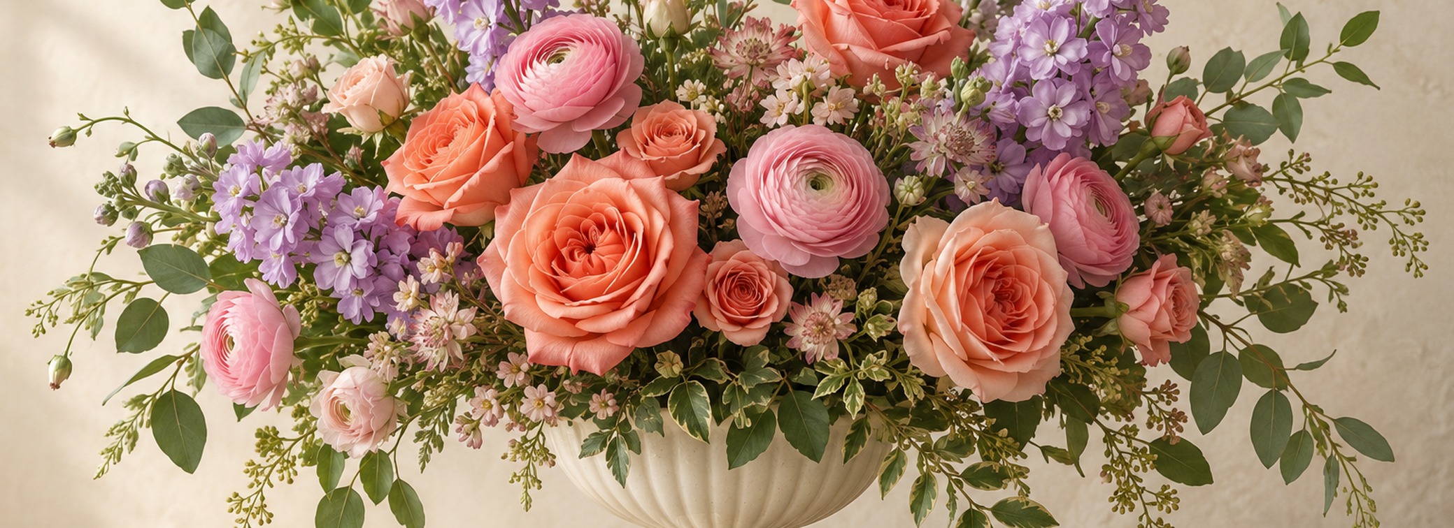 Seasonal floral design — illustrative floral photography