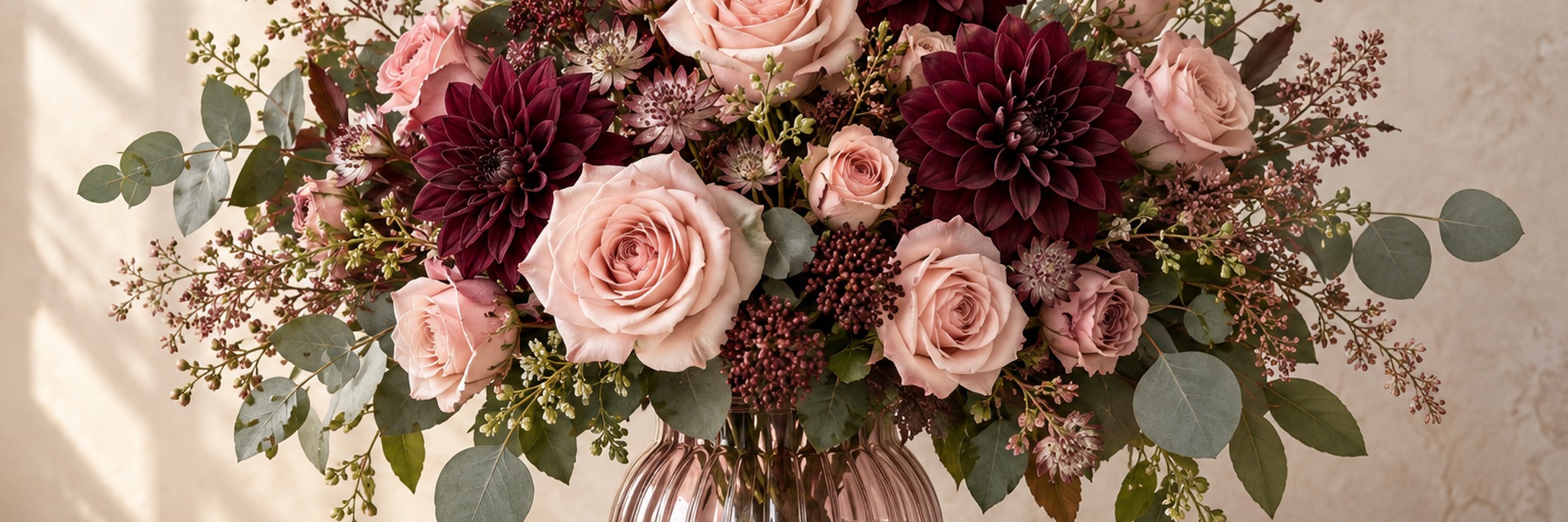 Seasonal floral design — illustrative floral photography