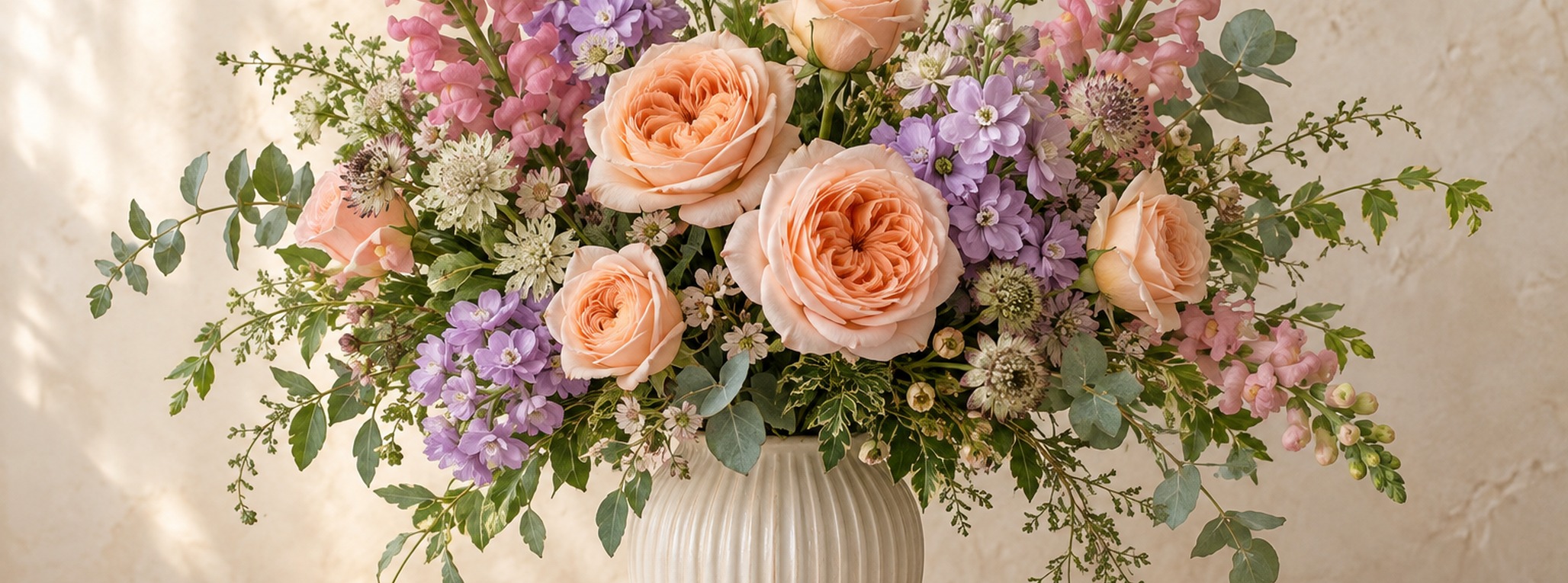 Seasonal floral design — illustrative floral photography