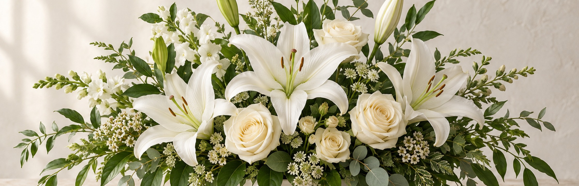 Seasonal floral design — illustrative floral photography