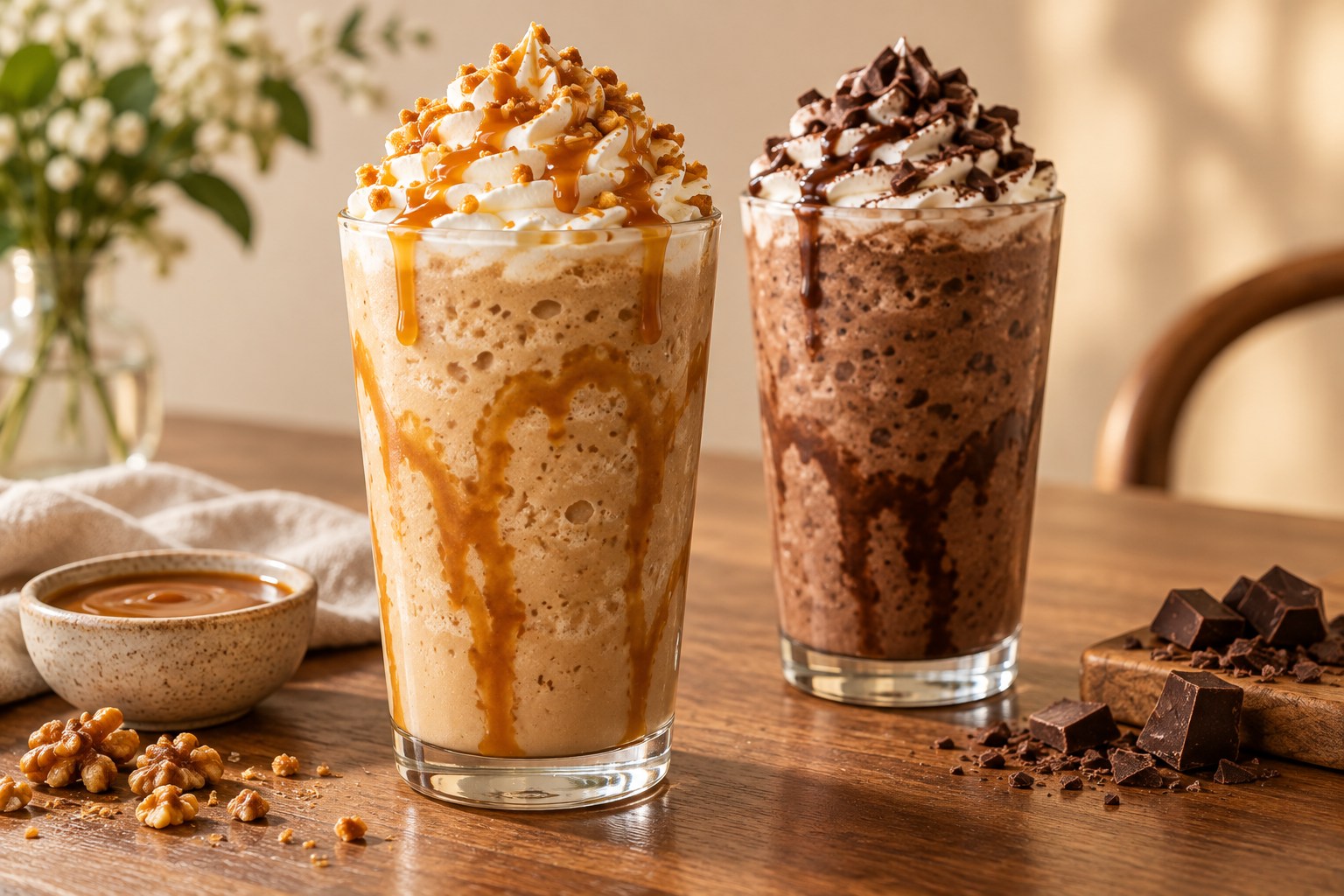 Frappés — menu-inspired illustration