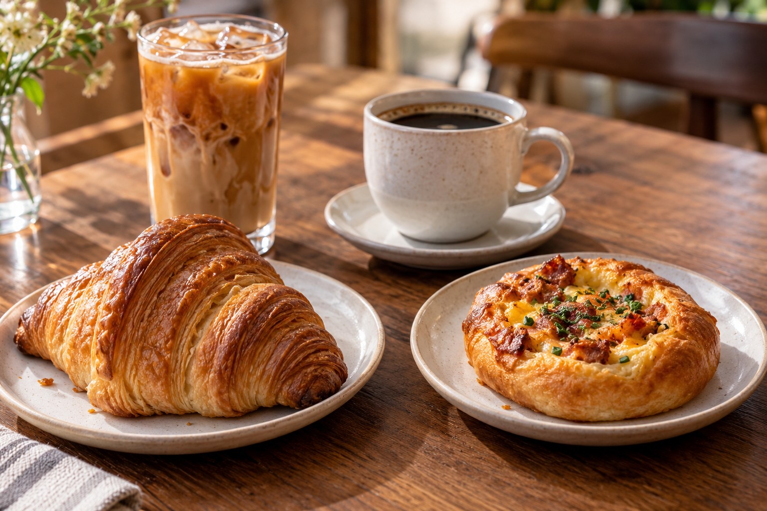 Breakfast At The Café — illustrative café photography