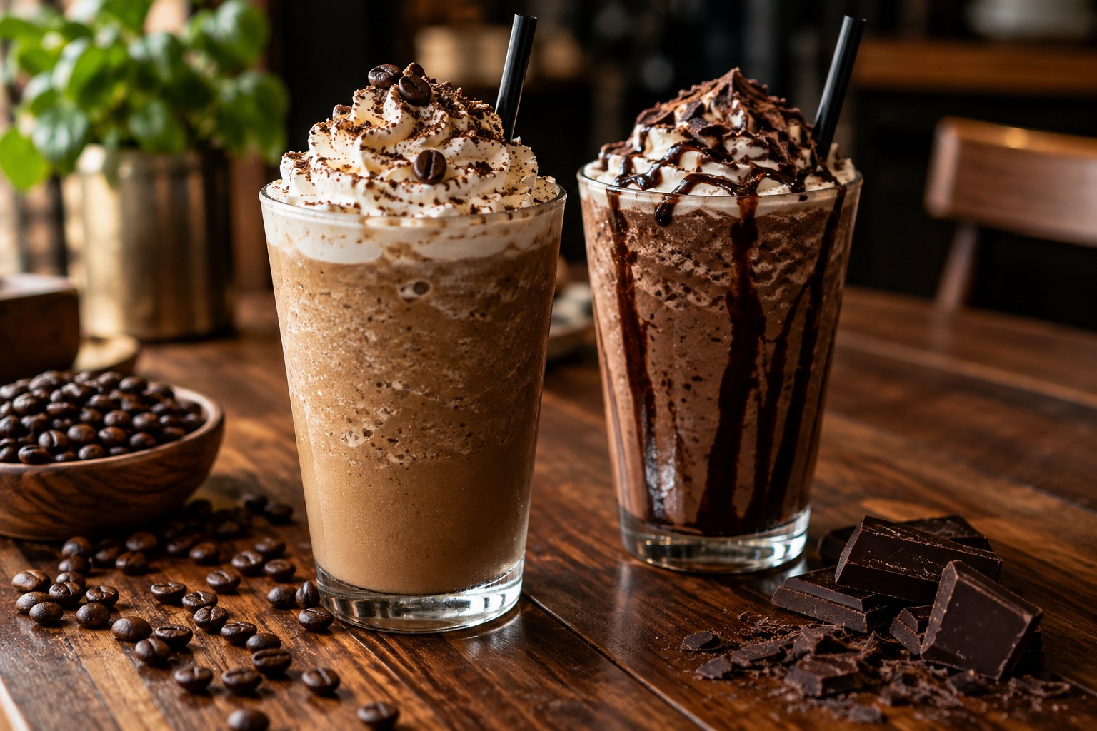 Coffee Lover And Mocha Supreme — illustrative café photography
