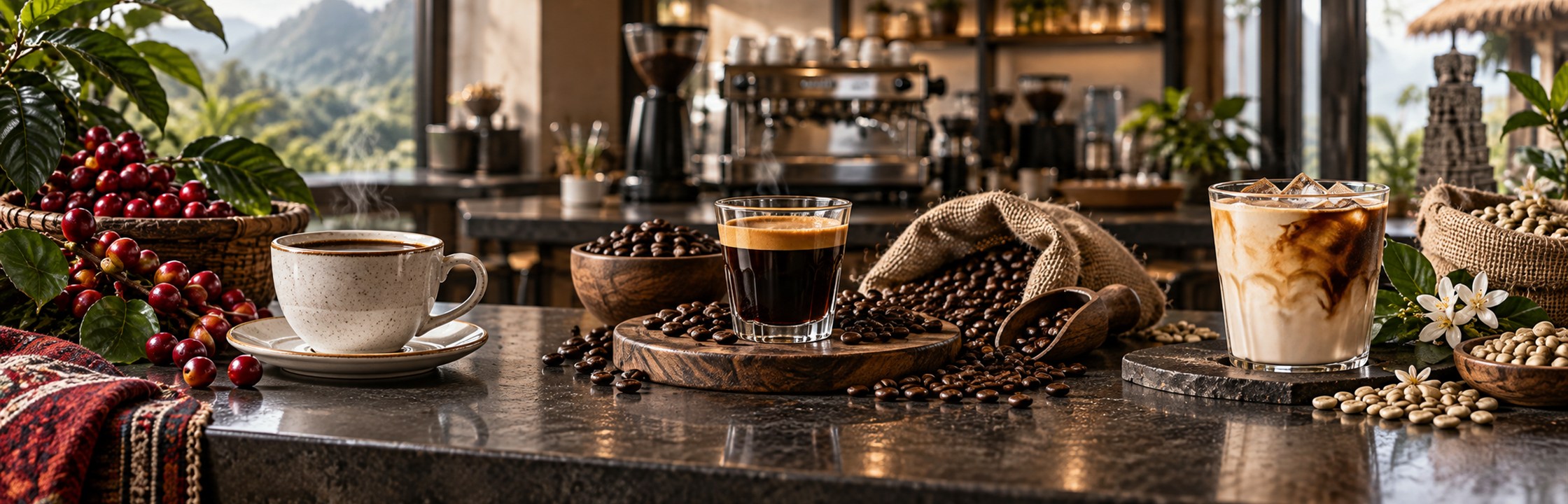 Single Origin Coffee And Sense Of Place — illustrative café photography