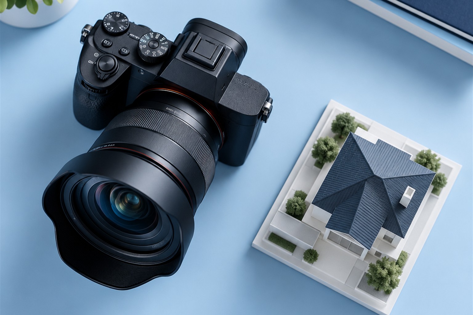 Real estate media equipment — illustrative image