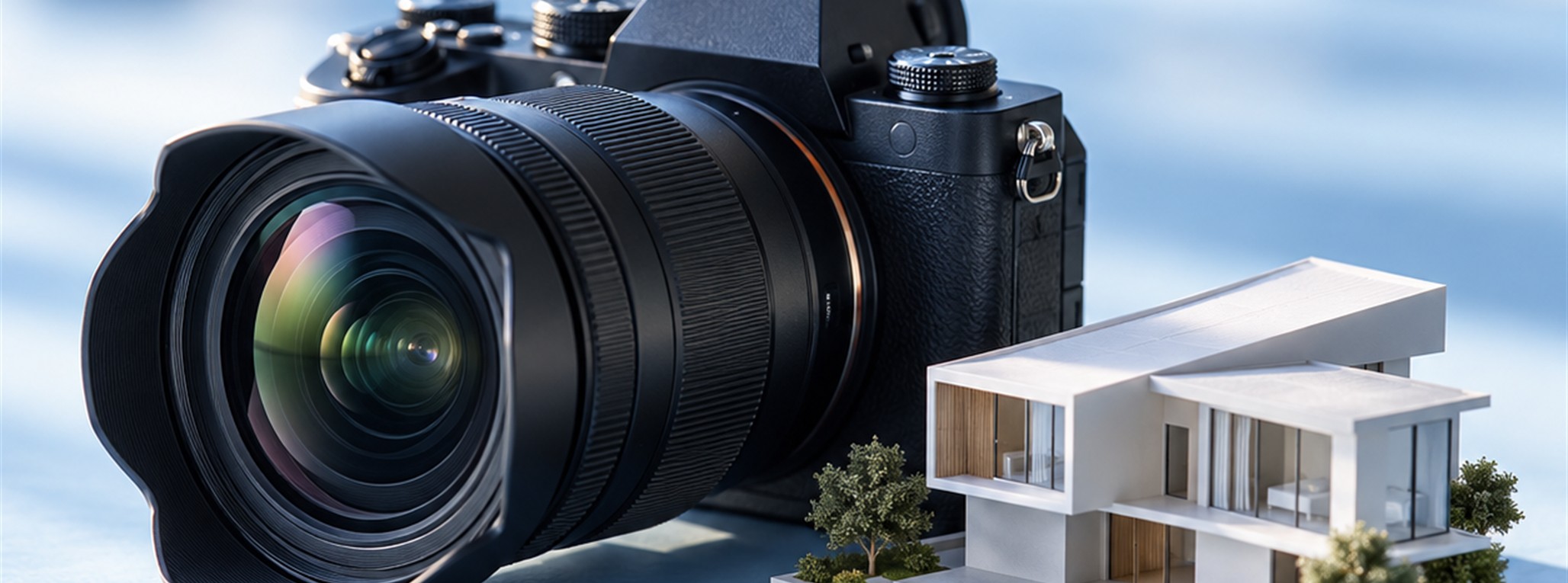 Real estate media equipment — illustrative image