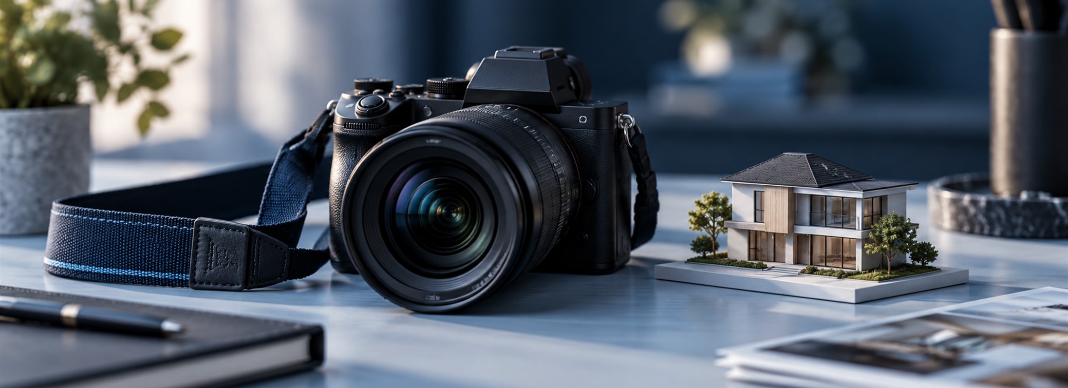 Real estate media equipment — illustrative image