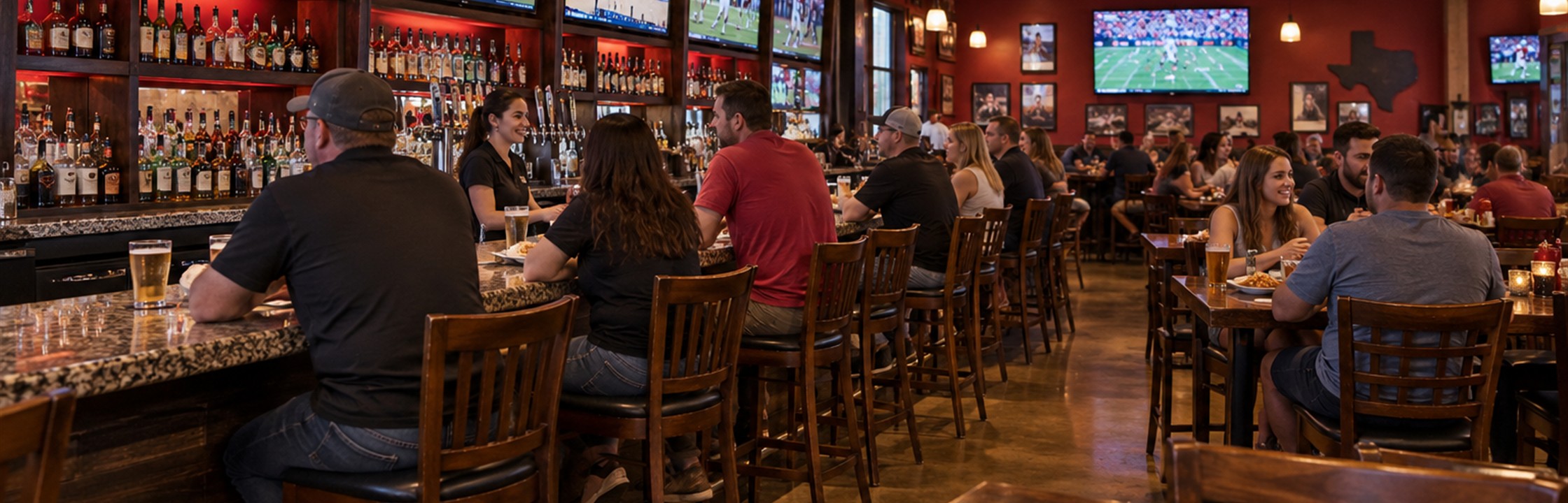 More Than The Usual Bar Bites at a neighborhood sports bar