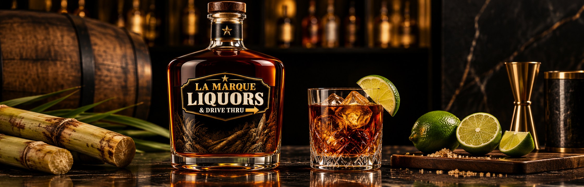 Rum — illustrative branded artwork