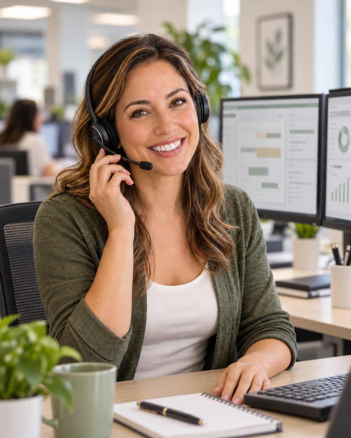Customer-service representative — illustrative image